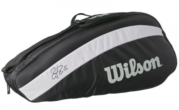 Tennis Bag Wilson Roger Federer Team 3 Pk Bag - black