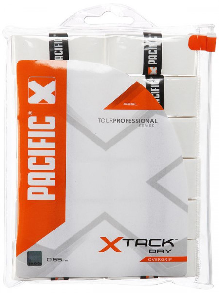 Overgrip Pacific XTack Dry white 12P
