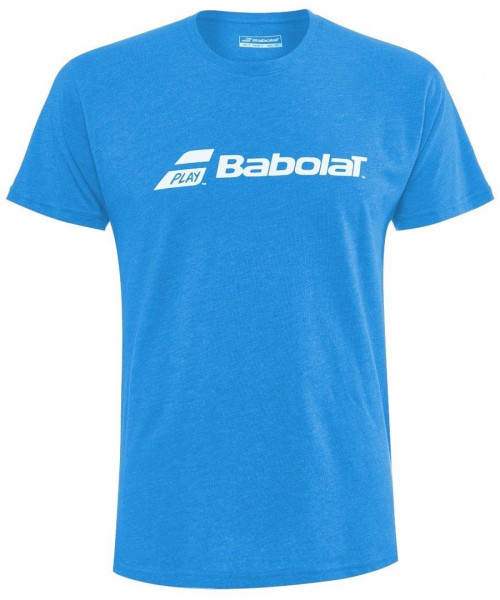 T-shirt pour hommes Babolat Exercise Tee Men - blue aster heather