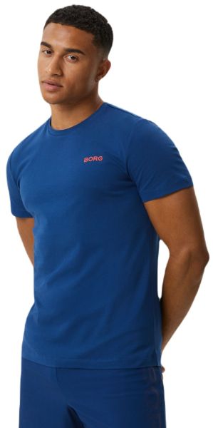 Herren Tennis-T-Shirt Björn Borg Breeze T-Shirt - estate blue