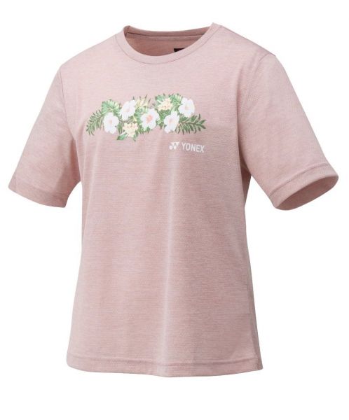 Women's T-shirt Yonex T-Shirt Ladies - natural pink