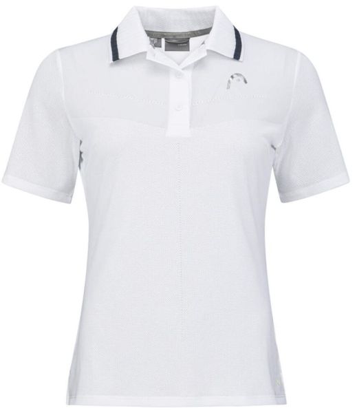 Дамска тениска с якичка Head Performance Polo Shirt - white