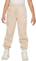 Girls' trousers Nike Kids Sportswear Club Fleece Loose - Beige