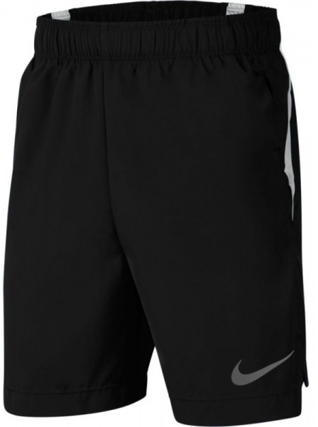  Nike 6inch Woven Short B - black/white/reflective silver