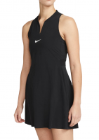 Damen Tenniskleid Nike Court Dri-Fit Advantage Club Dress - black/white