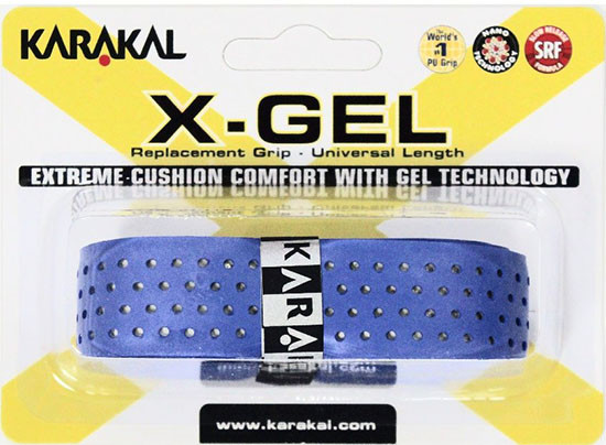 Squash Basisgriffbänder Karakal X-Gel Grip (1 szt.) - blue