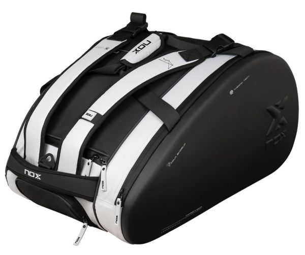 Bolsa de pádel NOX Luxury Master Series - Blanco, Negro