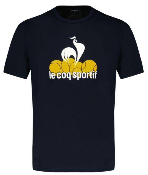 Men's T-shirt Le Coq Sportif Graphique Short Sleeve 25 N°1 - Black