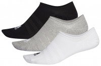 Ponožky Adidas Light No Show 3PP - grey/white/black