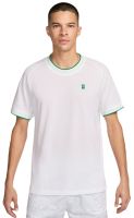 Herren Tennis-T-Shirt Nike Court Heritage Tennis Top - white