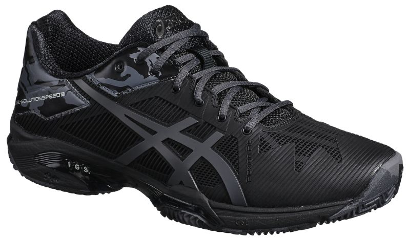 Asics Gel Solution Speed 3 Clay L.E. black dark grey carbon