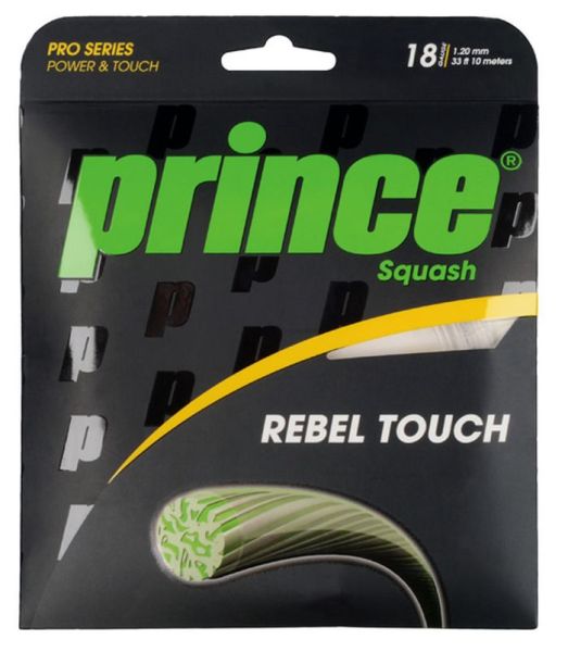 Squash strings Prince Rebel Touch (10m) - transparent