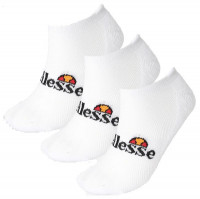 Chaussettes de tennis Ellesse Tebi Trainer Liner Socks 3P - white