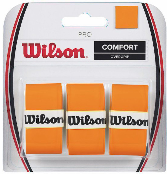 Griffbänder Wilson Pro Burn 3P - orange