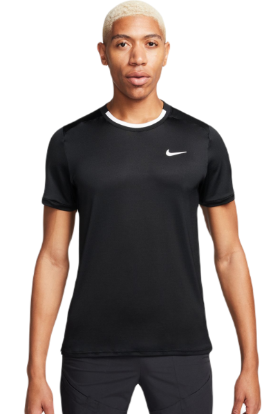 Meeste T-särk Nike Court Dri-Fit Advantage Top - black/white