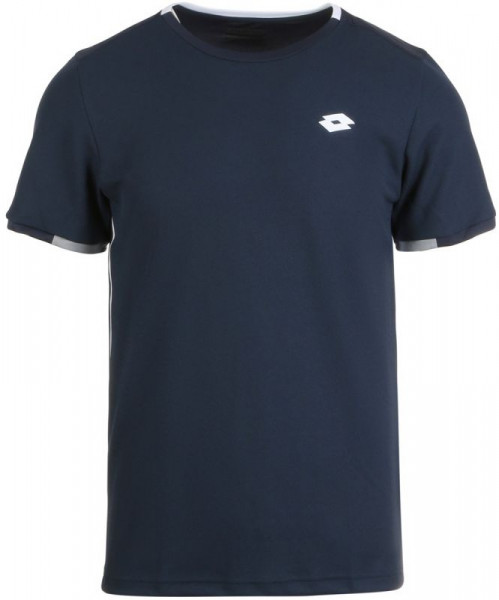 T-shirt pour garçons Lotto Squadra B Tee PL - navy blue