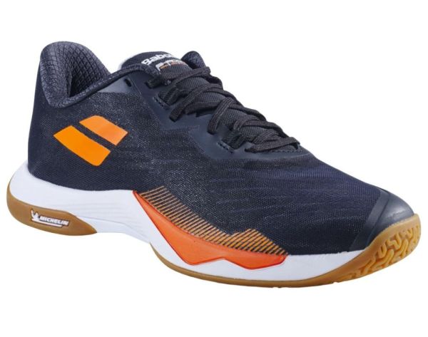 Ανδρικά παπούτσια badminton/squash Babolat Shadow Tour 5 - black/orange