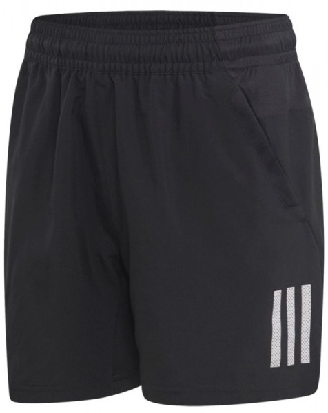 Pantaloni scurți băieți Adidas Boys Club 3 Stripes Short - black/white