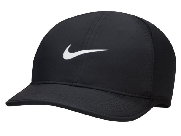 Czapka tenisowa Nike Dri-Fit Club Kids' Unstructured Featherlight Cap - white/black/black