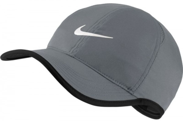  Nike U Aerobill Feather Light Cap - cool grey/black/cool grey/white