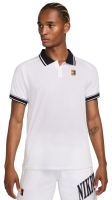 Herren Tennispoloshirt Nike Court Heritage Tennis Polo - Weiß