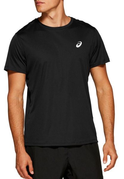 Herren Tennis-T-Shirt Asics Core SS Top - performance black