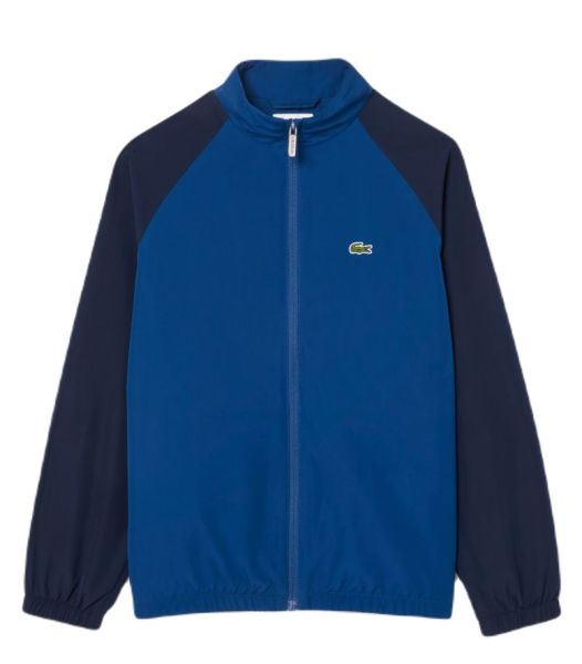 Felpa per ragazzi Lacoste Colorblock Track - Blu