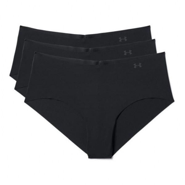 Damen Unterhosen Under Armour PS Hipster 3Pack - black/graphite