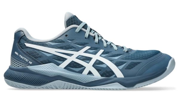 Herrenschuhe für Badminton und Squash Asics Gel-Tactic 12 - vintage indigo/white