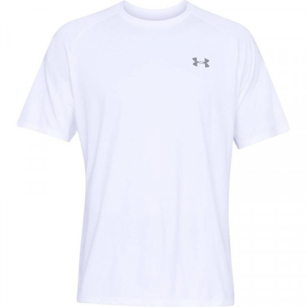 T-shirt pour hommes Under Armour Tech SS Tee 2.0 - white