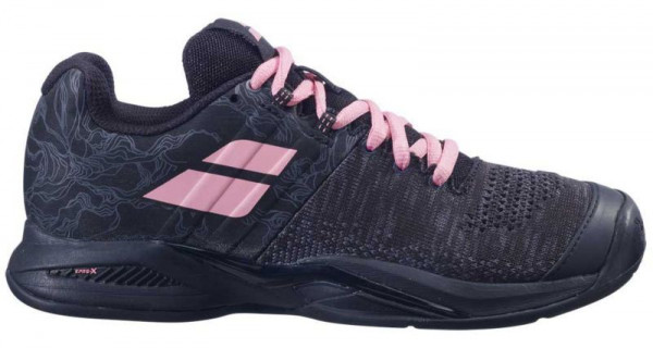 Zapatillas de tenis para mujer Babolat Propulse Blast Clay Women - black/geranium pink