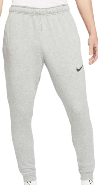 Męskie spodnie tenisowe Nike Dri-Fit Pant Taper M - dark grey heather/black