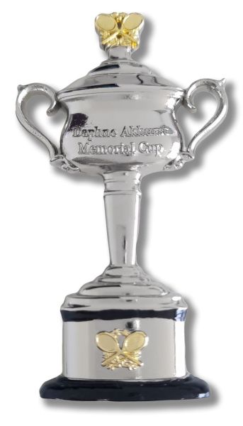 Vidin Australian Open Magnet Women's Trophy - silver