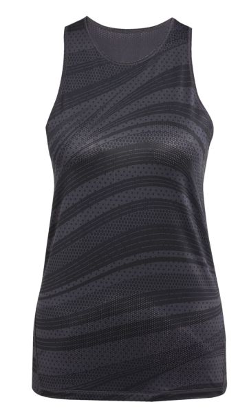 Women's top Adidas Club Tennis Climacool Graphic Tank - Black