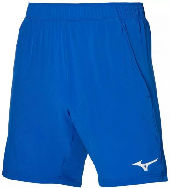 Shorts de tennis pour hommes Mizuno AW22 8 in Flex Short - true blue