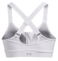 Melltartók Under Armour Infinity High Zip Sports Bra - white/halo gray Melltartók Under Armour Infinity High Zip Sports Bra - white/halo gray