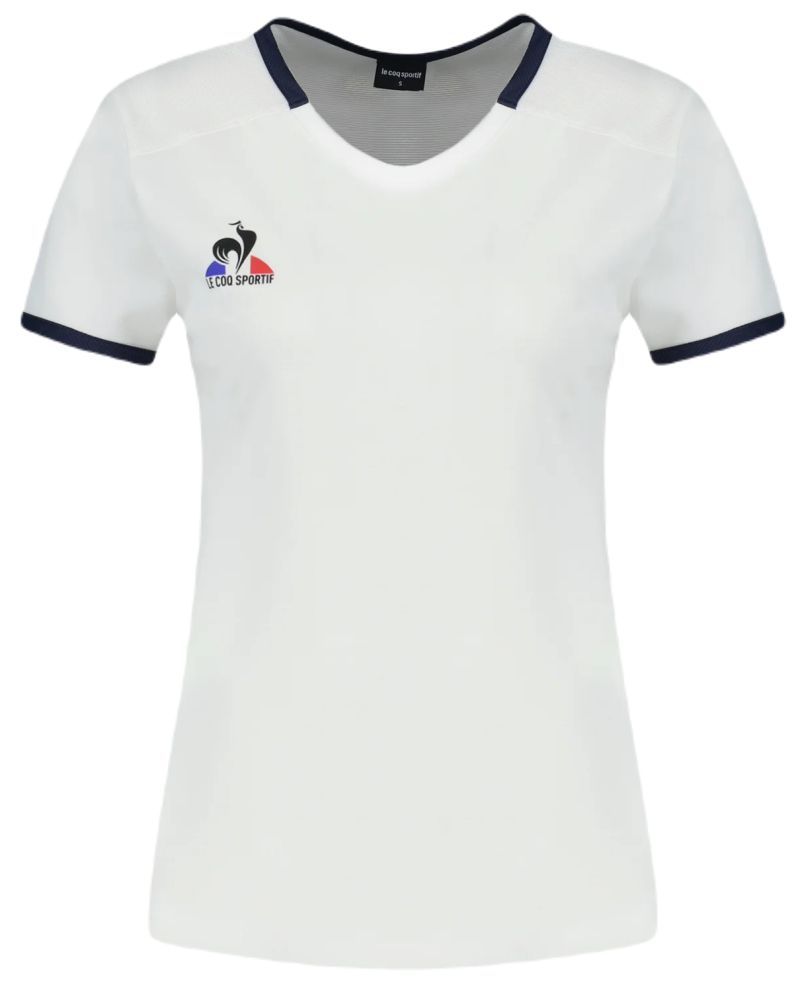 Short le coq sportif femme blanche on sale