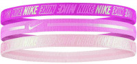 Bend za glavu Nike Metallic Hairbands 3 pack - barely rose/magic flamingo/fire pink