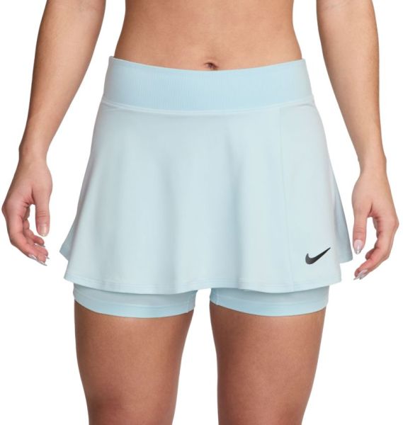 Jupes de tennis pour femmes Nike Dri-Fit Victory Skirt - glacier blue/black