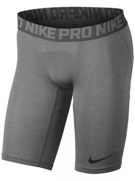  Nike Mens Pro Short Long - carbon heather/dark grey/black