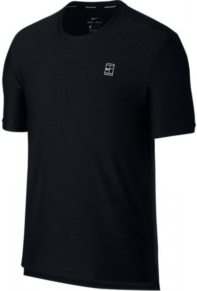  Nike Court Top SS Checkered - black/white