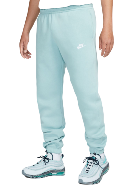 Męskie spodnie tenisowe Nike Sportswear Club Pant - mineral/mineral/white