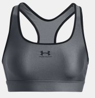 Sportski grudnjak Under Armour Women's UA Bra Mid Padless - pitch gray/black Sportski grudnjak Under Armour Women's UA Bra Mid Padless - pitch gray/black