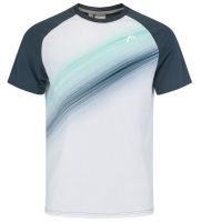 Camiseta para hombre Head Performance T-Shirt - navy/print perf