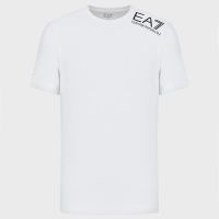 Tricouri bărbați EA7 Man Jersey T-Shirt - white