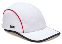 Καπέλο Lacoste Men's SPORT Mesh Panel Light Cap - white/red/black