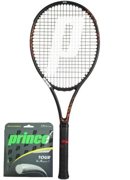 Tennisschläger Prince Textreme Beast 98 + Tennis-Saiten