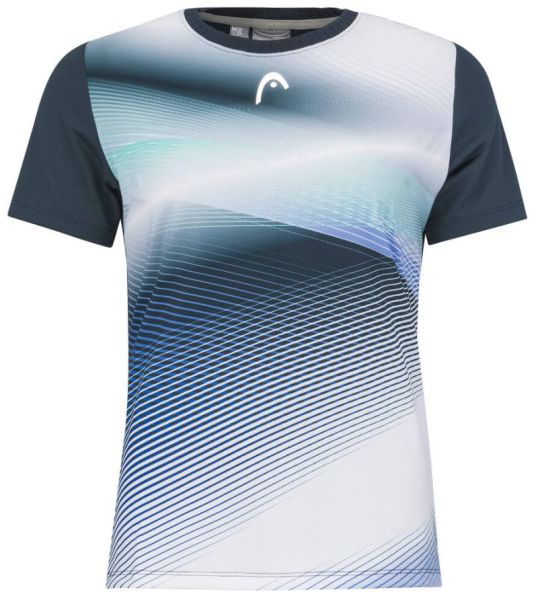 Damski T-shirt Head Performance T-Shirt - navy/print perf