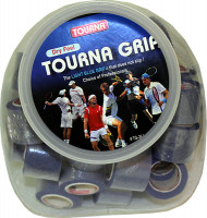 Viršutinės koto apvijos Tourna Grip Dry Feel Jar Display (36 vnt.) - blue