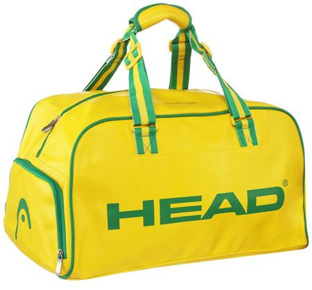 Head 4 Majors Club Bag yellow green